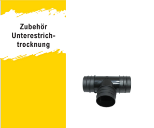 Zubehör für Unterestrichtrocknung