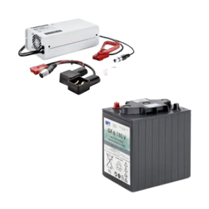 Antriebsbatterien und Ladegeräte