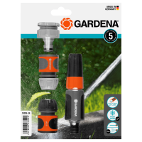 Gardena Grundausstattung Schlauch-Anschluss-Set,...