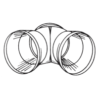 Wilms Hosenrohr 2 x Ø 305mm (BV 1 gallery