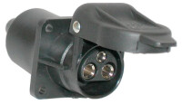 Dose 3-pol. 12V/4-Loch-Fl./Flachst. gallery