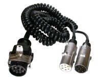 Spiralkabel-Adapter 15/2X7-pol.N+S gallery