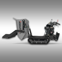 Jansen Raupendumper RD-300S, Benzin, hydr. Mulde, Selbstlade