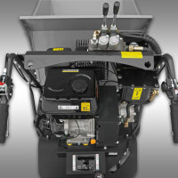 Jansen Raupendumper RD-300S, Benzin, hydr. Mulde, Selbstlade