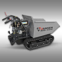 Jansen Raupendumper RD-300, hydr. Mulde, Benzinmotor, Briggs