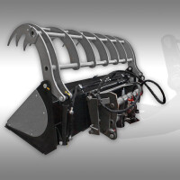 Jansen Greifschaufel GS-240, Frontlader, Silageschaufel, 2,4