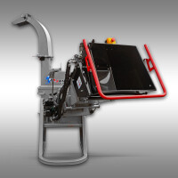 Jansen BX-42RS Häcksler, Holzhäcksler, Holzschredd