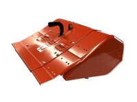 Anbaufräse E450 von eurosystems in Rot mit geschlossene