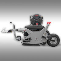 Jansen Schlegelmulcher AT-145, 23 PS Motor, Quad ATV Traktor