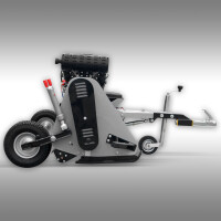 Jansen Schlegelmulcher AT-145, 23 PS Motor, Quad ATV Traktor