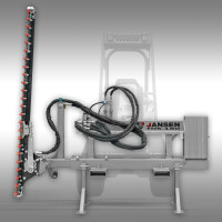 Jansen Traktor Hecken Schere THS-180, Mähbalken, Frontl