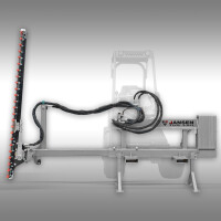 Jansen Traktor Hecken Schere THS-180, Mähbalken, Frontl