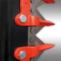 Jansen Traktor Hecken Schere THS-180, Mähbalken, Frontl