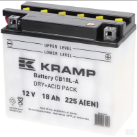 Kramp Batterie 12V 18Ah 225A mit S&auml;urepaket