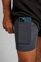 STIHL Shorts Gr. XXL ATHLETIC LAYER Schwarz / Orange 4