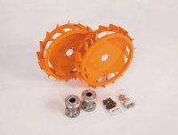 AS-Motor Stahlräder mit Radnaben fü