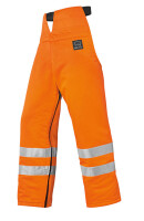 STIHL Beinschutz, Ringsum, orange, S-M 4