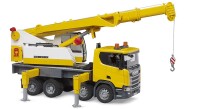 Bruder Scania Super 560R Liebherr Kran-LKW mit Light & S