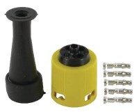 Bajonettstecker 5-polig gelb rechts gallery