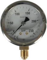 ET Manometer 0 bis 250 bar 63mm gallery