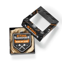 STIHL Weihnachtsbaumkugel Timbersports &quot;Kiss my...