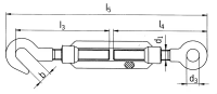 Spannschraube Hak.-Öse M12 3