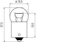 Glühlampe 12V 15W BA15s gallery 1_2nd