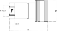 Hydraulikmuffe 1/4" BSP IG gallery 3_2nd