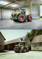 Claas Poster Xerion 5000 + 3000