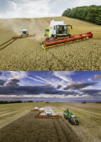 Claas Lexion Montana + Terra Trac + Axion