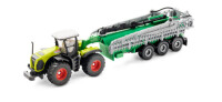 Claas XERION 5000 TRAC + Fasswagen