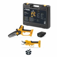 Stiga Akku-Astschere und Säge SP 100e Kit - inkl. Akku 