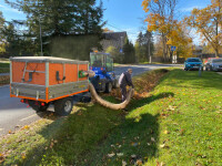 ForeSTeel Laubsaugwagen FT-1600 (mit Straßenzulassung)