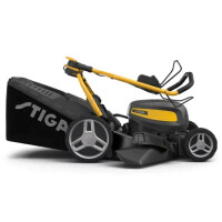 STIGA Akku-Rasenmäher Combi 748e V Kit - inkl Akku &amp