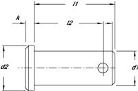 Bolzen 8x22 3