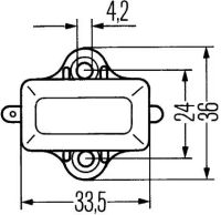 Hella Zugschalter Bremslicht 12V 3