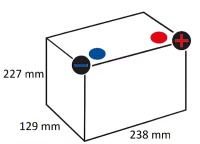 Batterie 12V 45Ah 330A gallery 15_2nd