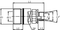 Hydraulikmuffe 15L 3