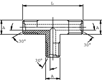 T-Verschraubung 1/2 BSP