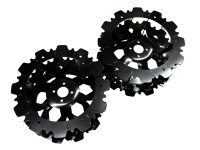 eurosystems Eisengitterr&auml;der, 25cm, f&uuml;r...
