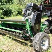 Kellfri Quad-Mulcher mit Klappe und E-Starter, 1,5 m, 15 PS 