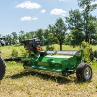 Kellfri Quad-Mulcher mit Klappe und E-Starter, 1,5 m, 15 PS 