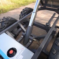 Kellfri Kippanhänger Quad 1420 kg mit elektrohydraulisc