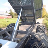 Kellfri Kippanhänger Quad 1420 kg mit elektrohydraulisc