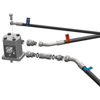 Kellfri Hydraulischer Zaunmäher, Dreipunkt-Aufnahme 5