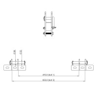 Kellfri Adapter von Dreipunkt auf Euro/Trima 5