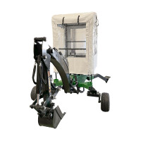 Kellfri Anbaubagger für Quad inkl. Kabine 3