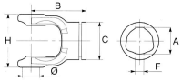 Bondioli & Pavesi Profilrohrgabel f. Aussenrohr 3