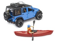 Bruder Jeep Wrangler Rubicon Unlimited mit Kajak 4