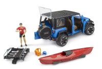 Bruder Jeep Wrangler Rubicon Unlimited mit Kajak 5